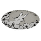 Bauernhof Ostern Magnolia Blume Maßgeschneidert Schneidebrett (Ecke)