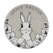 Bauernhof Ostern Magnolia Blume Maßgeschneidert Schneidebrett (Vorderseite)