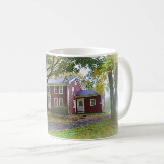 Bauernhof Parmelee Kaffeetasse (VorderseiteRechts)