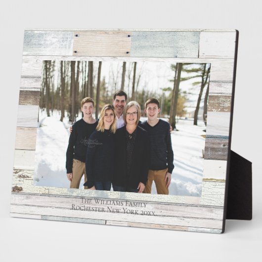 Bauernhof Personalisiert Name Foto 8x10 Plaque Fotoplatte (Seite)