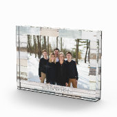 Bauernhof Personalisiert Name Foto Acrylblock (Rechts)