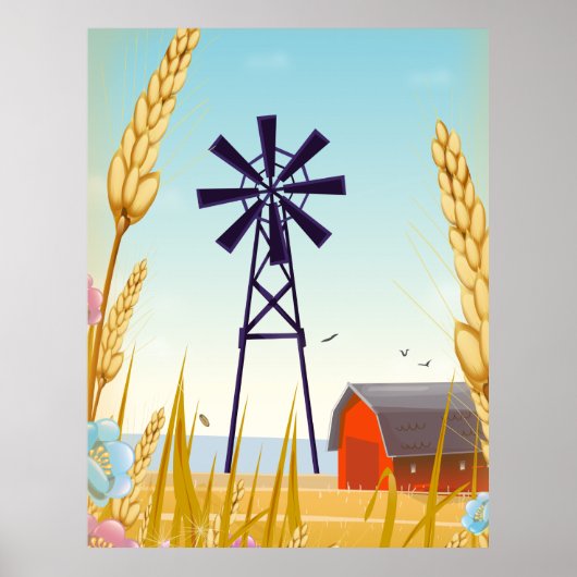 Bauernhof Poster (Vorne)