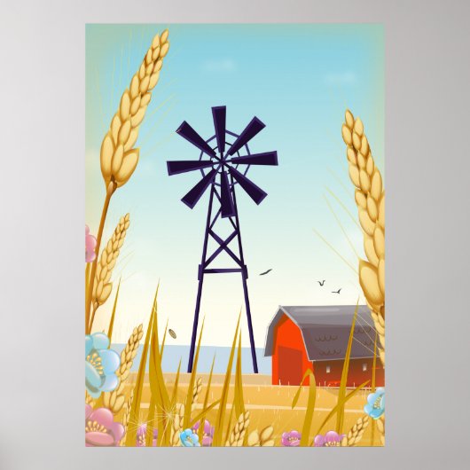 Bauernhof Poster (Vorne)