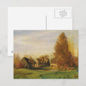 Bauernhof Postkarte (Vorne/Hinten)