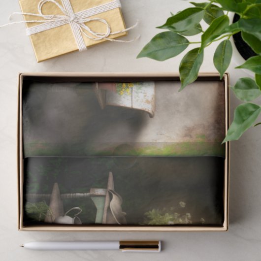 Bauernhof Pottenbank Seidenpapier (Geschenk)