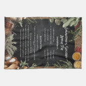 Bauernhof Rezept Halbpension Grenze Geschirrtuch (Horizontal)