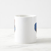 Bauernhof Rooster-Malerei Kaffeetasse (Mittel)