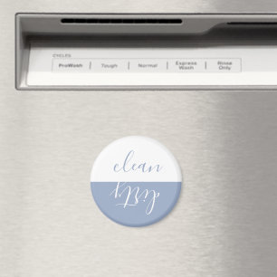 Bauernhof Rustic Blue Küche Geschirrspüler Magnet