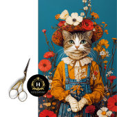 Bauernhof Rustikale Katze Dekoupage Seidenpapier