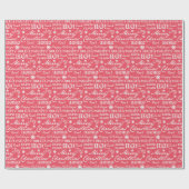 Bauernhof Rustikaler, Vintager Stil Geschenkpapier (Flach)