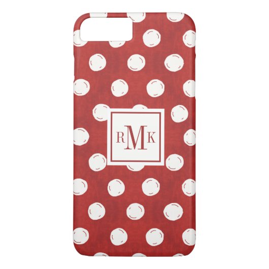 Bauernhof-Schritt des Monogramm-| Otomi Case-Mate iPhone Hülle (Rückseite)