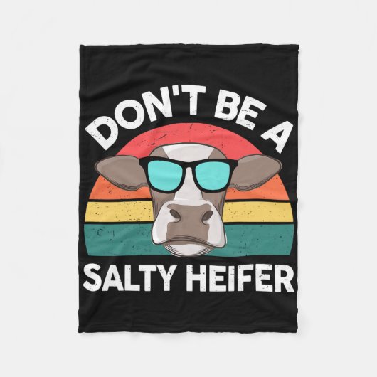 Bauernhof - Seien Sie keine salzigen Weibchen, Män Fleecedecke (Vorderseite)