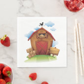 Bauernhof Serviette (Beispiel)