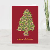 Bauernhof Sonnenblume Weihnachtskarte Feiertagskarte (Vorderseite)