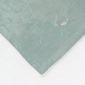 Bauernhof-Spaß - Kuh mit Blumen-Krone Fleecedecke (Ecke)