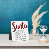 Bauernhof Stil Funny Christmas Geschenk Fotoplatte (InSitu)