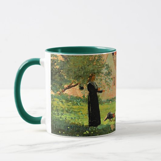 Bauernhof Szene, berühmte Kunstwerke von Winslow H Tasse (Links)