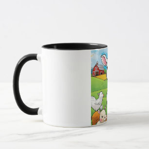 Bauernhof Tasse