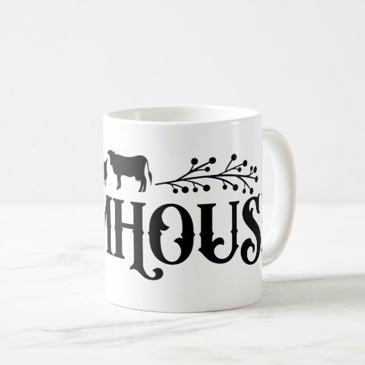 Bauernhof Tasse (VorderseiteRechts)