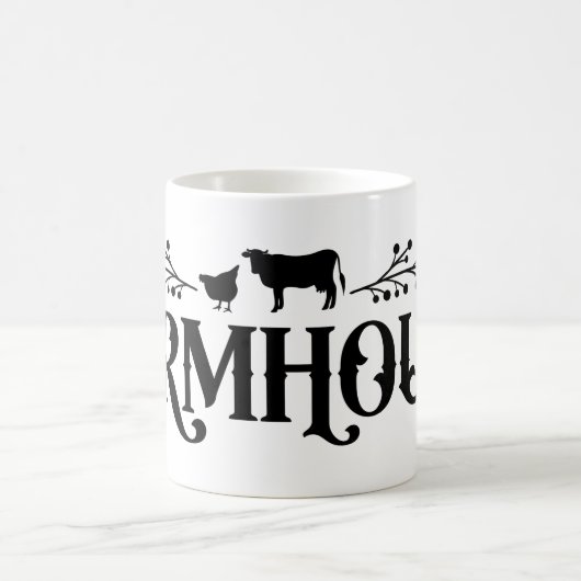 Bauernhof Tasse (Mittel)