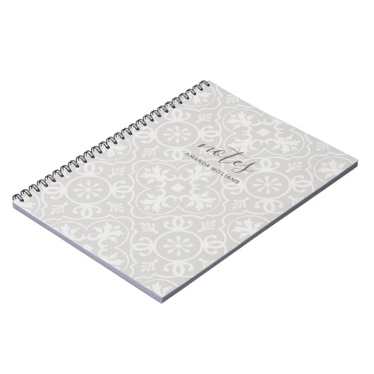 Bauernhof Tile Muster Notes - KANN FARBE AUSWÄHLEN Notizblock (Linke Seite)