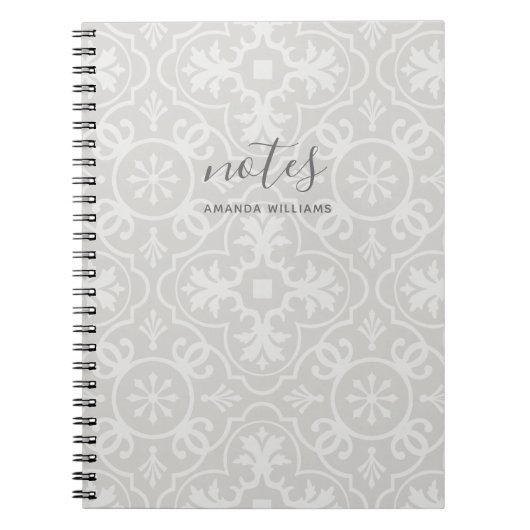 Bauernhof Tile Muster Notes - KANN FARBE AUSWÄHLEN Notizblock (Vorderseite)