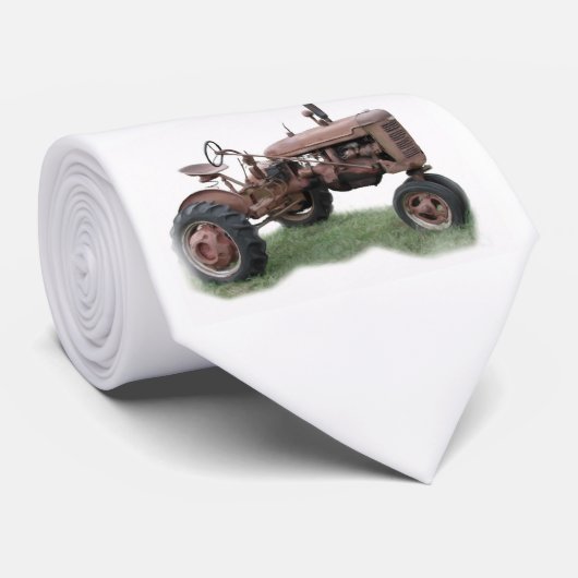 Bauernhof-Traktor-Krawatte Krawatte (Gerollt)