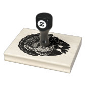 Bauernhof Türkei Holz Handle Art Briefmarke Gummistempel (Stempel)