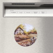 Bauernhof und rustikaler Bauernhof Land Magnet (In Situ (Geschirrspüler))