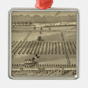 Bauernhof und Wohnsitze von Joseph Ornament Aus Metall