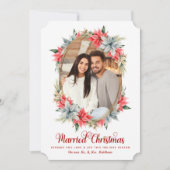 Bauernhof Verheiratete Weihnachtsfeier Ankündigung (Vorderseite)