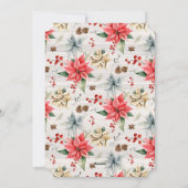 Bauernhof Verheiratete Weihnachtsfeier Ankündigung (Rückseite)