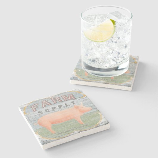 Bauernhof-Versorgung Steinuntersetzer (Seitenansicht)