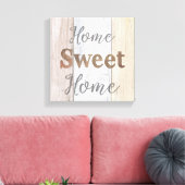 Bauernhof VI | Zuhause Sweet Zuhause Leinwanddruck (Insitu (Wohnzimmer))