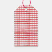 Bauernhof Vielen Dank für Barnyard Zoo Party Anima Geschenkanhänger (Rückseite)