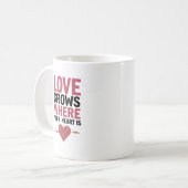 Bauernhof Vintag Inspiriert Kaffeetasse (Vorderseite Links)