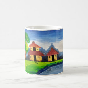Bauernhof von Rashmi Tasse