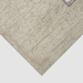 Bauernhof Wasserfarbenflora Rustikales Holz Decoup Seidenpapier (Ausschnitt)