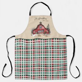 Bauernhof Weihnachten Weihnachten Schürze