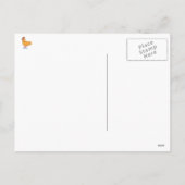 Bauernhof-Weihnachtspostkarten Feiertagspostkarte (Rückseite)