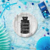 Bauernhof Weißholz Rustikales Milchjug Zuhause Swe Pappteller (Party)