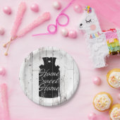 Bauernhof Weißholz Rustikales Milchjug Zuhause Swe Pappteller (Party)