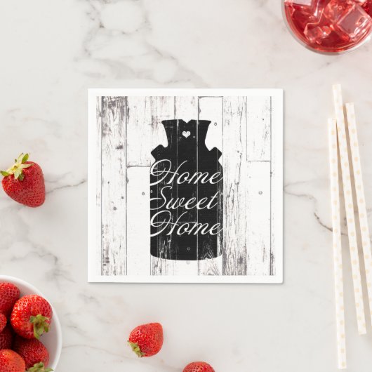 Bauernhof Weißholz Rustikales Milchjug Zuhause Swe Serviette (Beispiel)