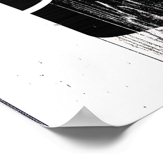 Bauernhof Weißholz Rustikales Milchjug Zuhause Wal Poster (Ecke)