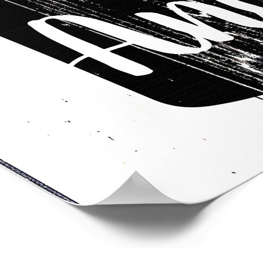 Bauernhof Weißholz Rustikales Milchjug Zuhause Wal Poster (Ecke)