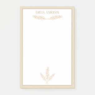 Bauernhof Wheat Stalks   PERSONALISIERT Post-it Klebezettel