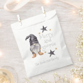 Bauernhof Winter Wasserfarbengenom zu Weihnachten Geschenktütchen (Ausgeschnitten)