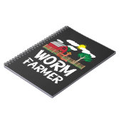 Bauernhof-Wurm, der die Landwirtschaft - Notizblock (Linke Seite)