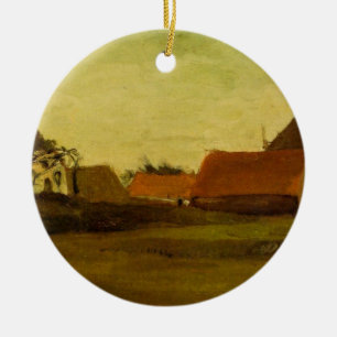 Bauernhöfe in Loosduinen Den Haag von Vincent van Keramikornament