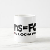 Bauernhöfe = Nahrung Kaffeetasse (Mittel)